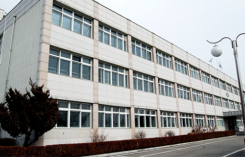 오산중학교 건물 사진